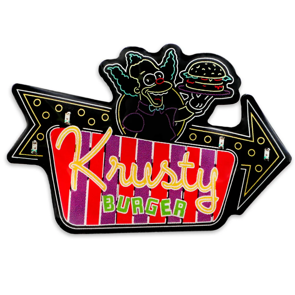 SDCC 2024: The Simpsons Neon Signs Light-Up Pins & Lanyard Set (Limited Edition of 1000) - Image 9
