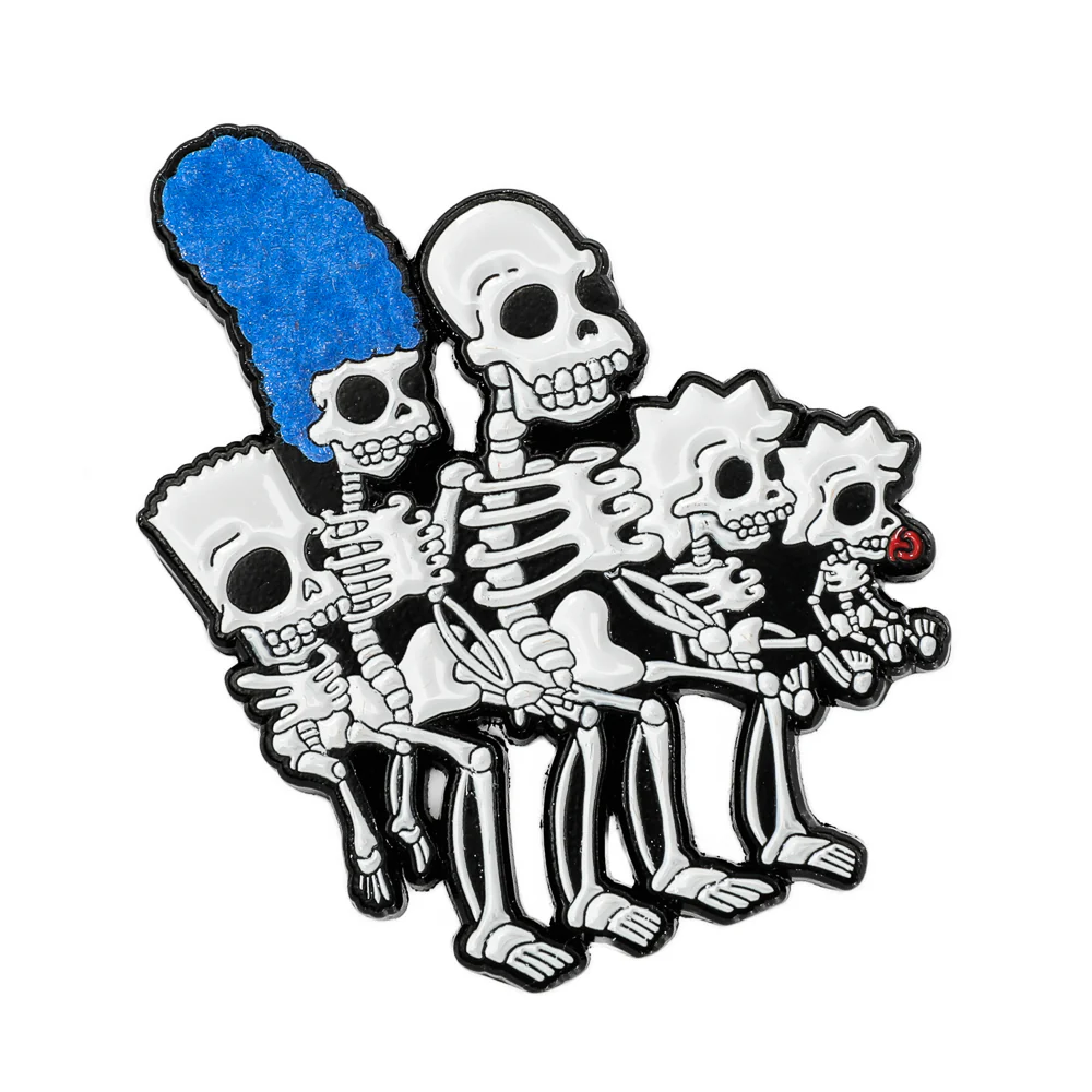 NYCC 2024: The Simpsons Treehouse of Horror Interactive Pins & Lanyard Set (Limited Edition of 600) - Image 6