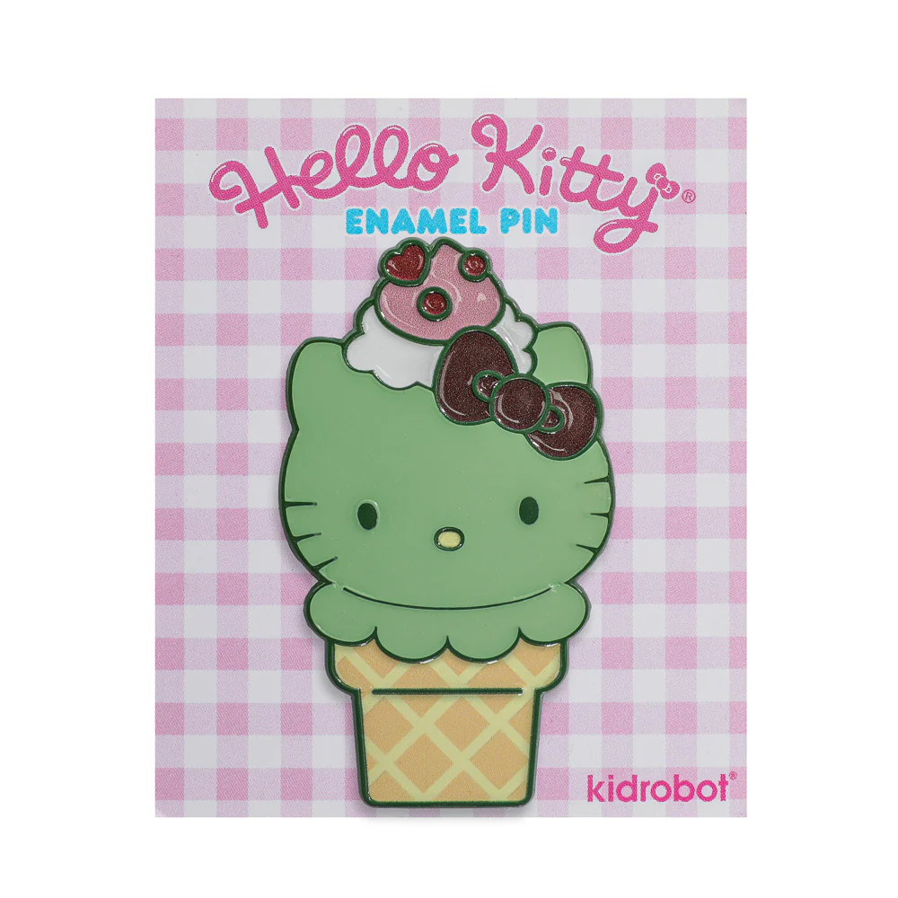 2025 CON EXCLUSIVE: Hello Kitty® Ice Cream Cone Pin - Bundle of 3 Pins (Limited Edition of 300) - Image 12
