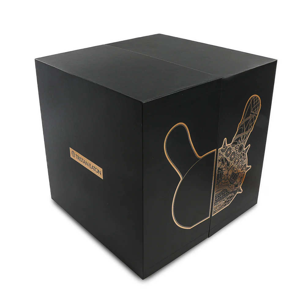 20th Anniversary Dunny Head 12" Art Figure - "Crown Jewels" by Tristan Eaton - Black & Gold Edition (Limited Edition of 300) - Image 26