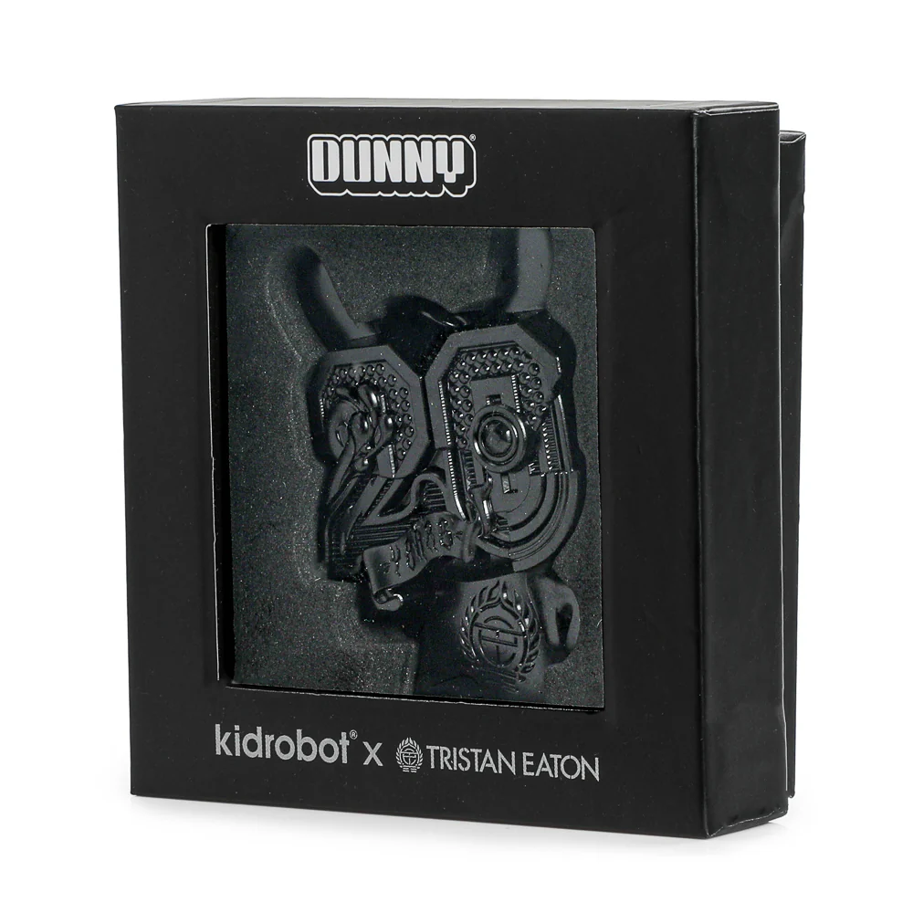 20th Anniversary Solid Metal Dunny Keychain - “Shock Black” by Tristan Eaton (Limited Edition of 200) - Image 8