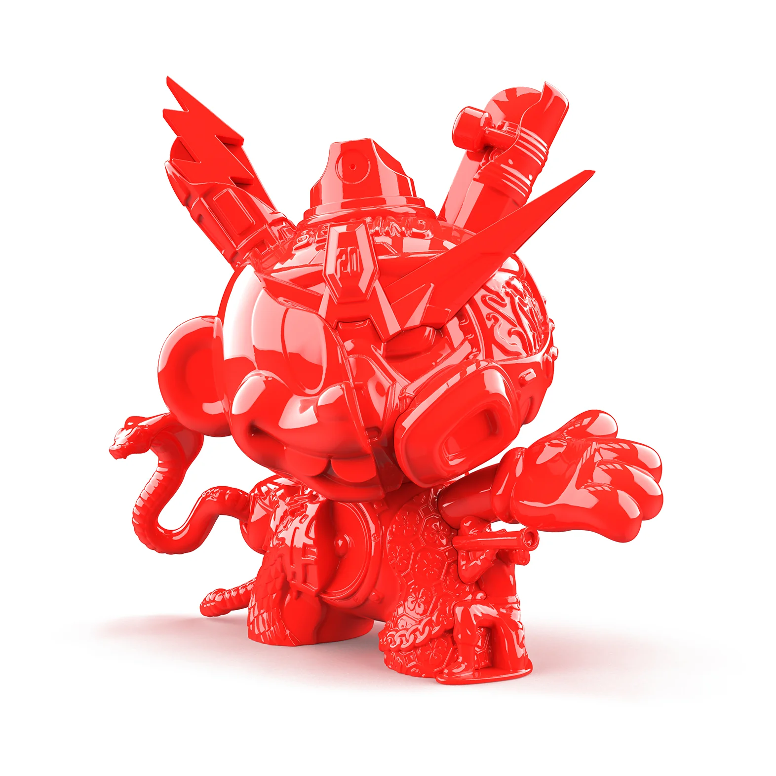 20th Anniversary Still Life Dunny 8" Art Figure by Tristan Eaton - Ketchup Edition (Limited Edition of 300) - Image 10