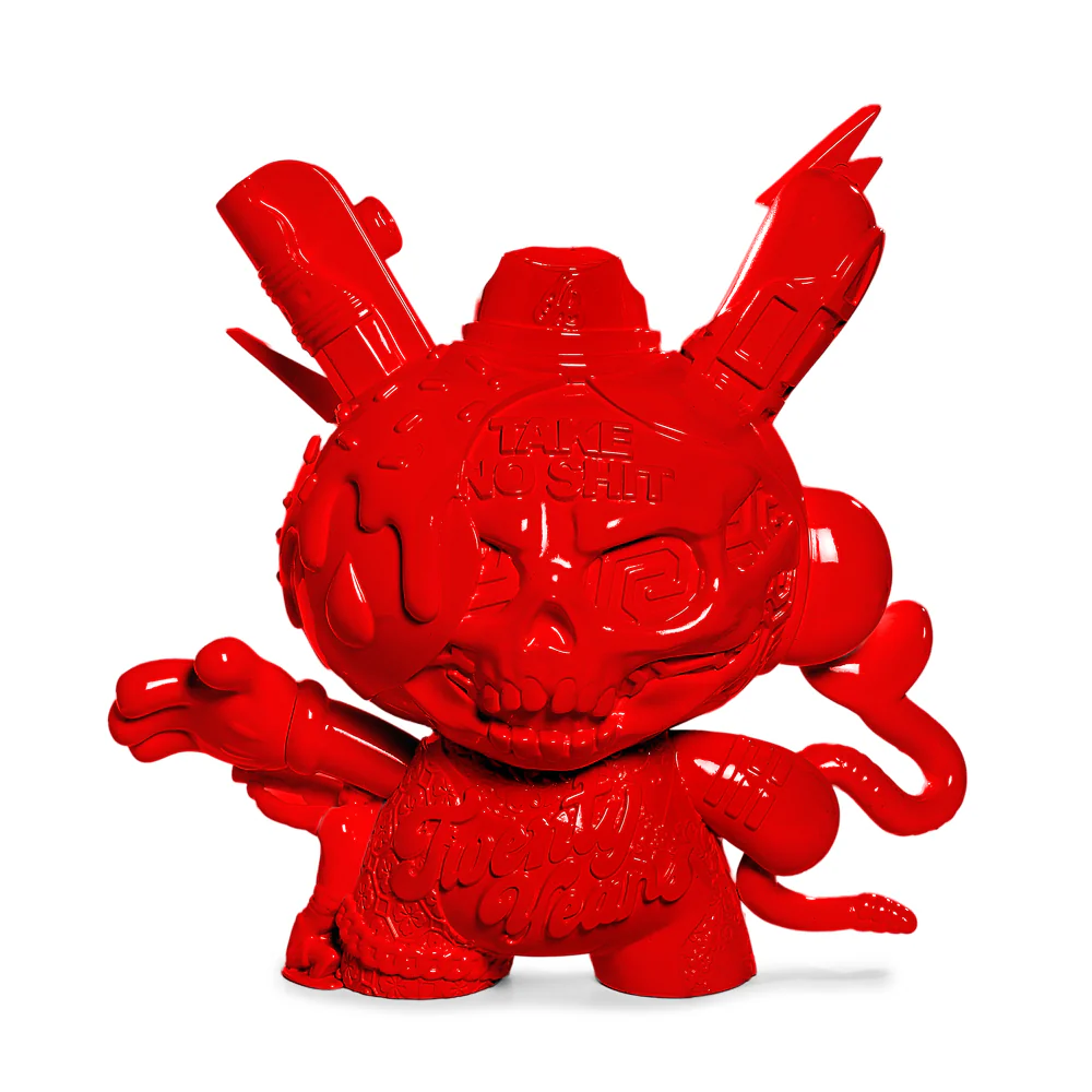 20th Anniversary Still Life Dunny 8" Art Figure by Tristan Eaton - Ketchup Edition (Limited Edition of 300) - Image 32