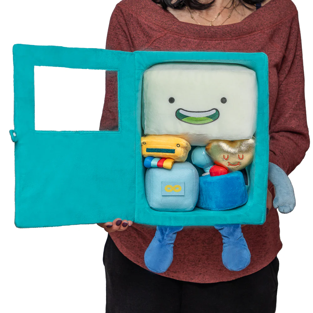 Adventure Time - BMO 12" Glow-in-the-Dark Interactive Plush - Image 4