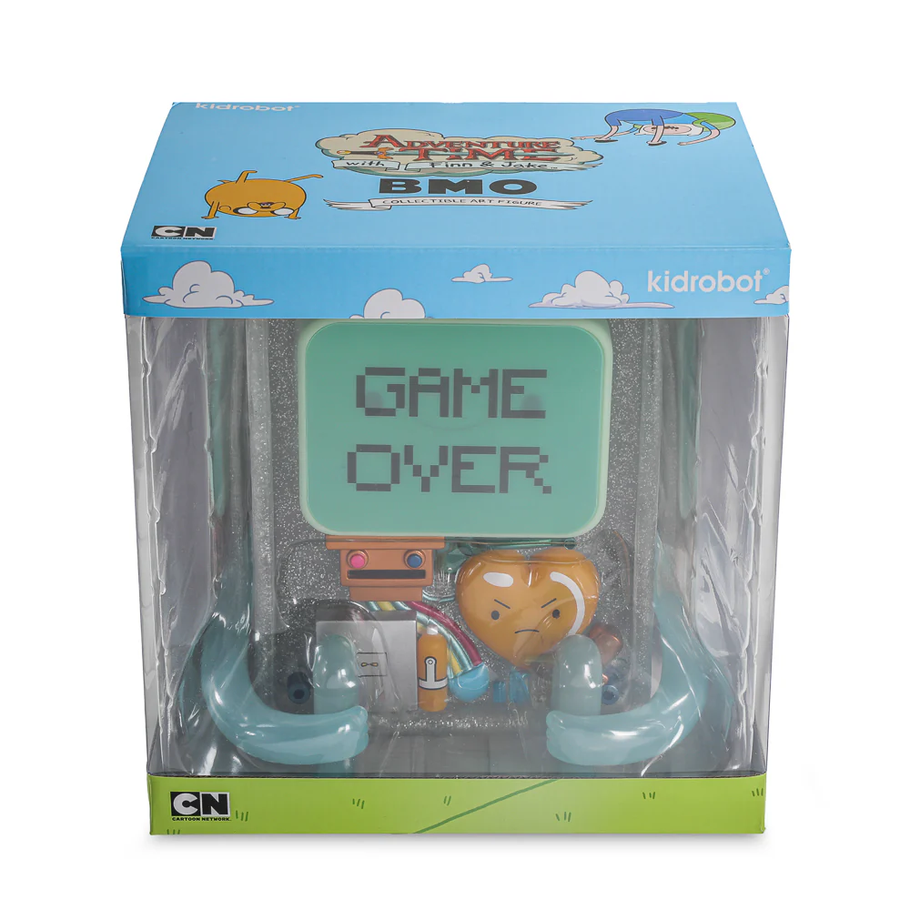 2025 CON EXCLUSIVE: Adventure Time - BMO 8" Glow-in-the-Dark Vinyl Art Figure - Game Over Edition (Limited Edition of 300) - Image 11