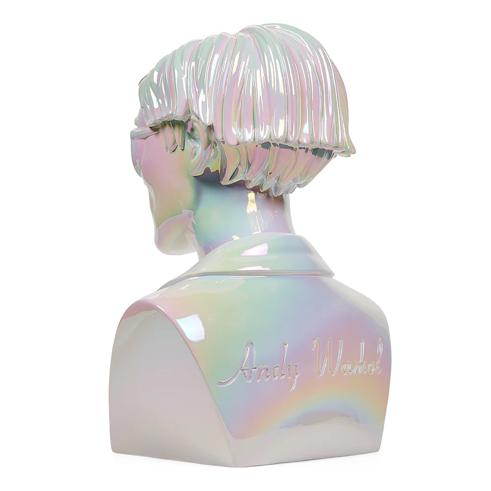 DCON 2022: Andy Warhol 12” Bust Vinyl Art Sculpture – Iridescent Edition (Limited Edition of 300) - Image 4