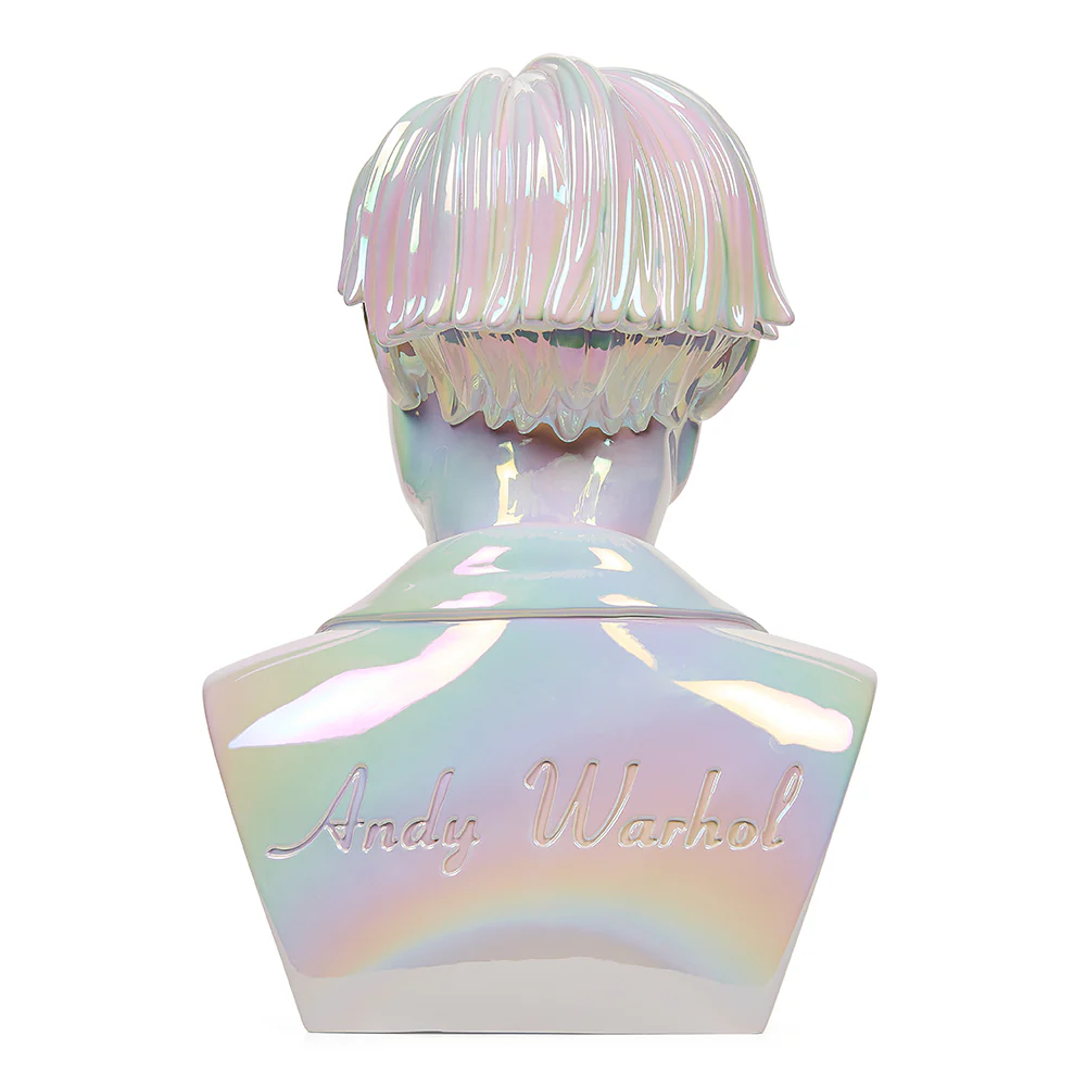 DCON 2022: Andy Warhol 12” Bust Vinyl Art Sculpture – Iridescent Edition (Limited Edition of 300) - Image 5
