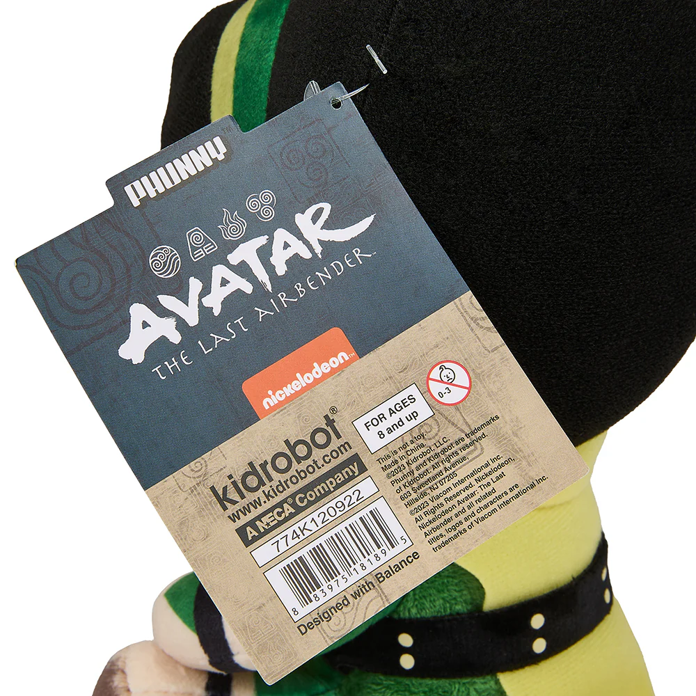 Avatar: The Last Airbender 7.5" Phunny Plush - Toph - Image 8