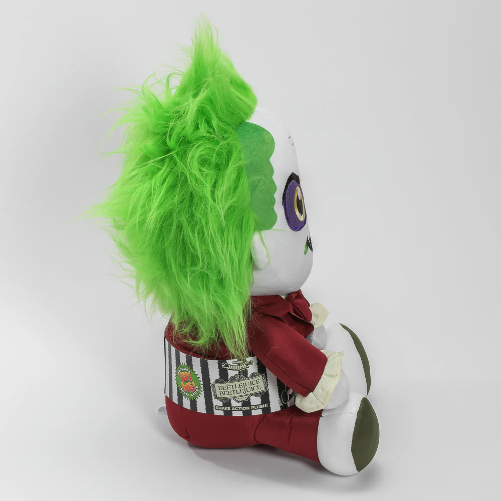 Beetlejuice Beetlejuice - Beetlejuice in Red Suit HugMe Plush with Shake Action - Image 12