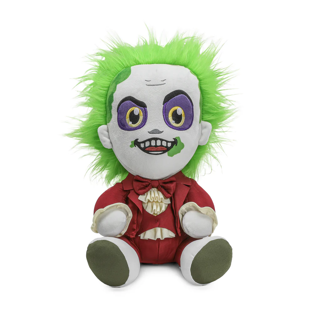 Beetlejuice Beetlejuice - Beetlejuice in Red Suit HugMe Plush with Shake Action - Image 2