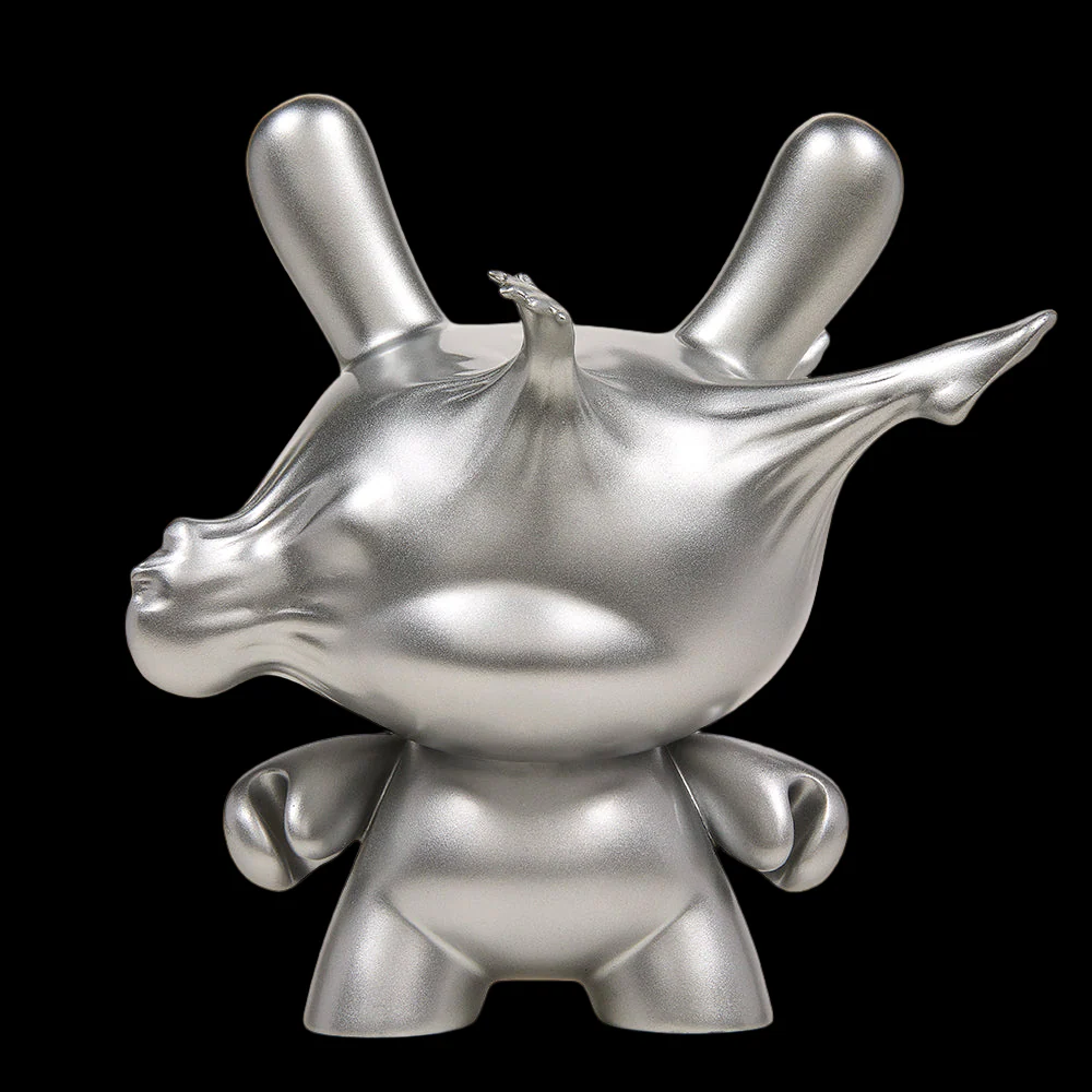 DCON 2022: Breaking Free 8" Resin Dunny by WHATSHISNAME - Metallic Silver Edition (Limited Edition)