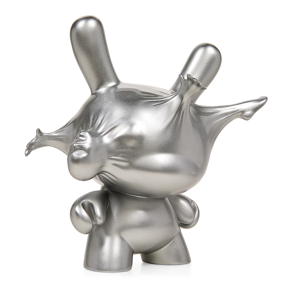 DCON 2022: Breaking Free 8" Resin Dunny by WHATSHISNAME - Metallic Silver Edition (Limited Edition) - Image 12