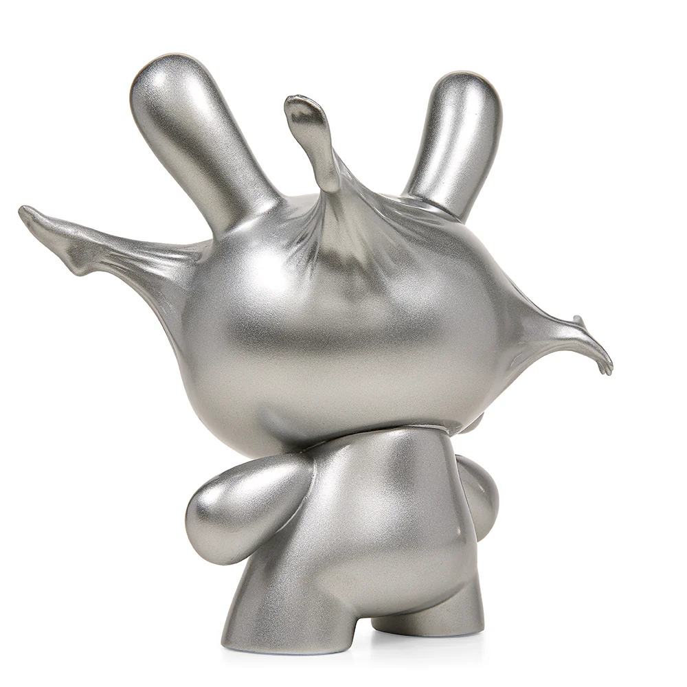 DCON 2022: Breaking Free 8" Resin Dunny by WHATSHISNAME - Metallic Silver Edition (Limited Edition) - Image 8