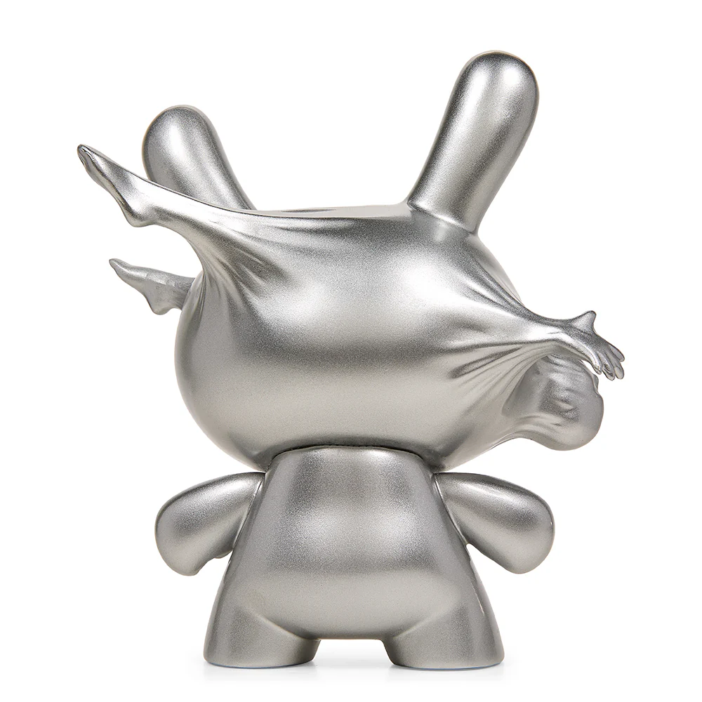 DCON 2022: Breaking Free 8" Resin Dunny by WHATSHISNAME - Metallic Silver Edition (Limited Edition) - Image 9