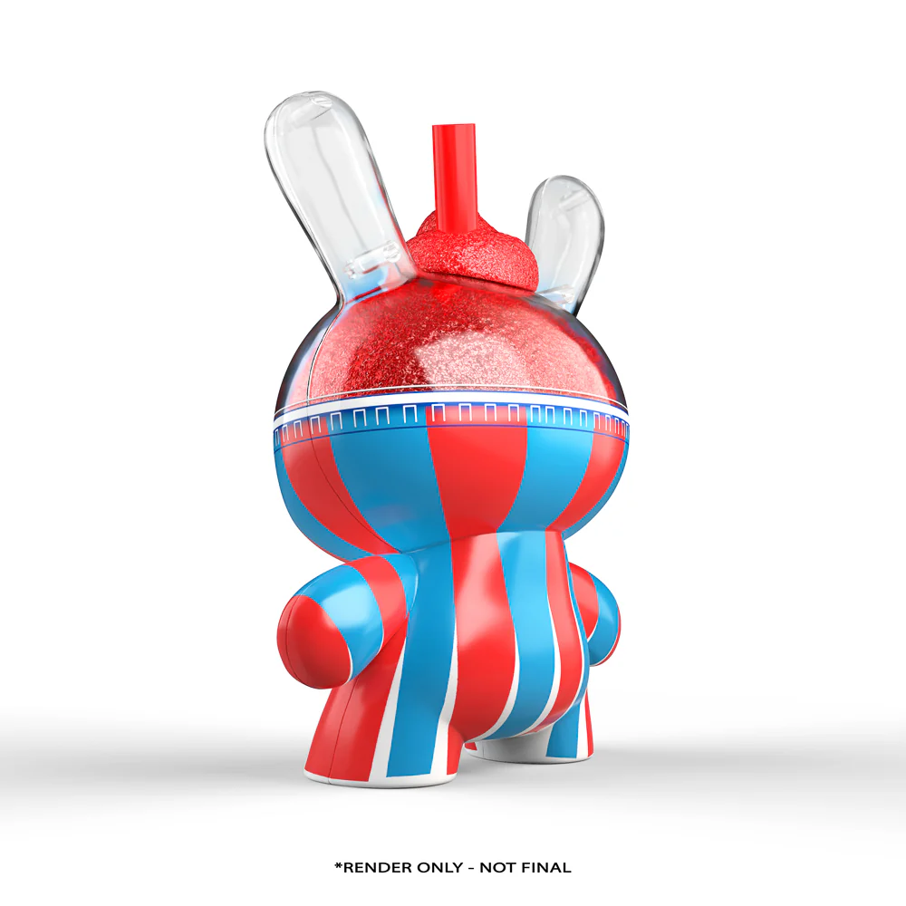 Kidrobot & ICEE® - Cherry ICEE 8" Dunny Art Figure (PRE-ORDER) - Image 8