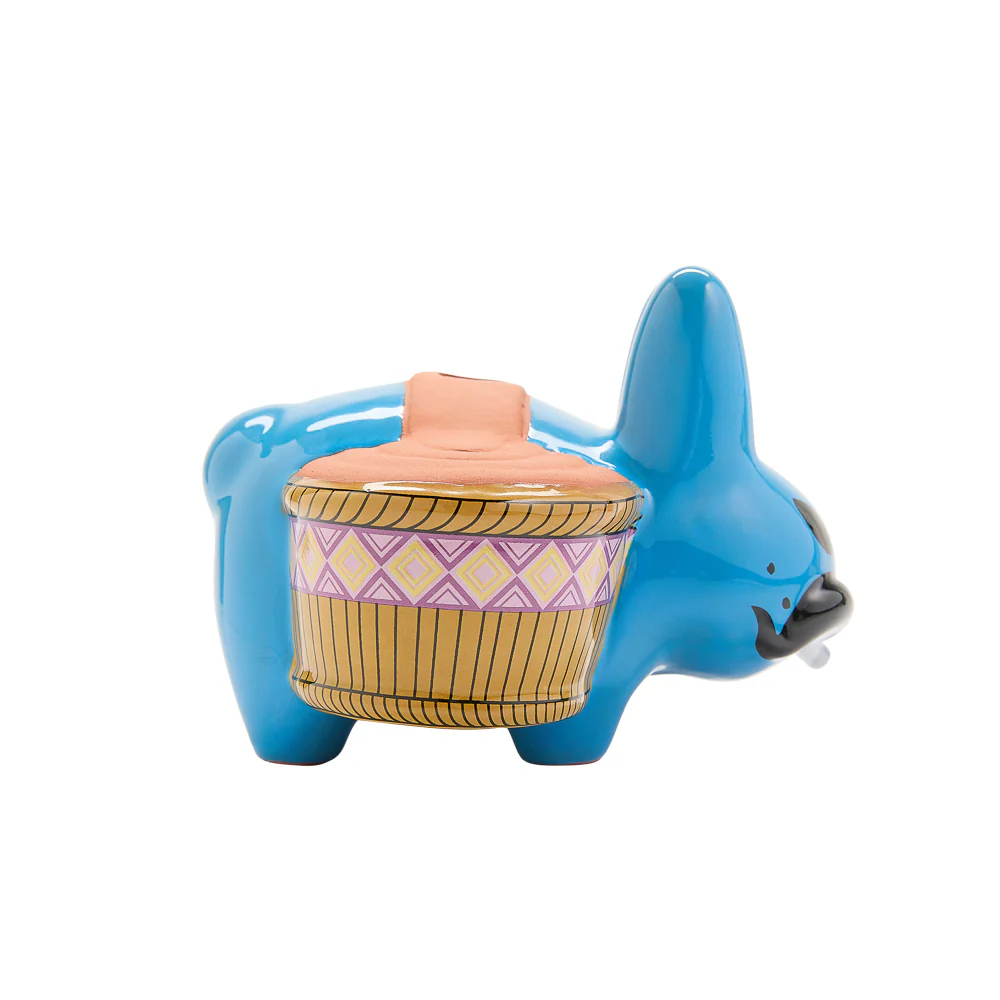 Chia Pet Smorkin’ Labbit - Smokin' Cool Blue & Red Edition Bundle (Limited Editions) - Image 4