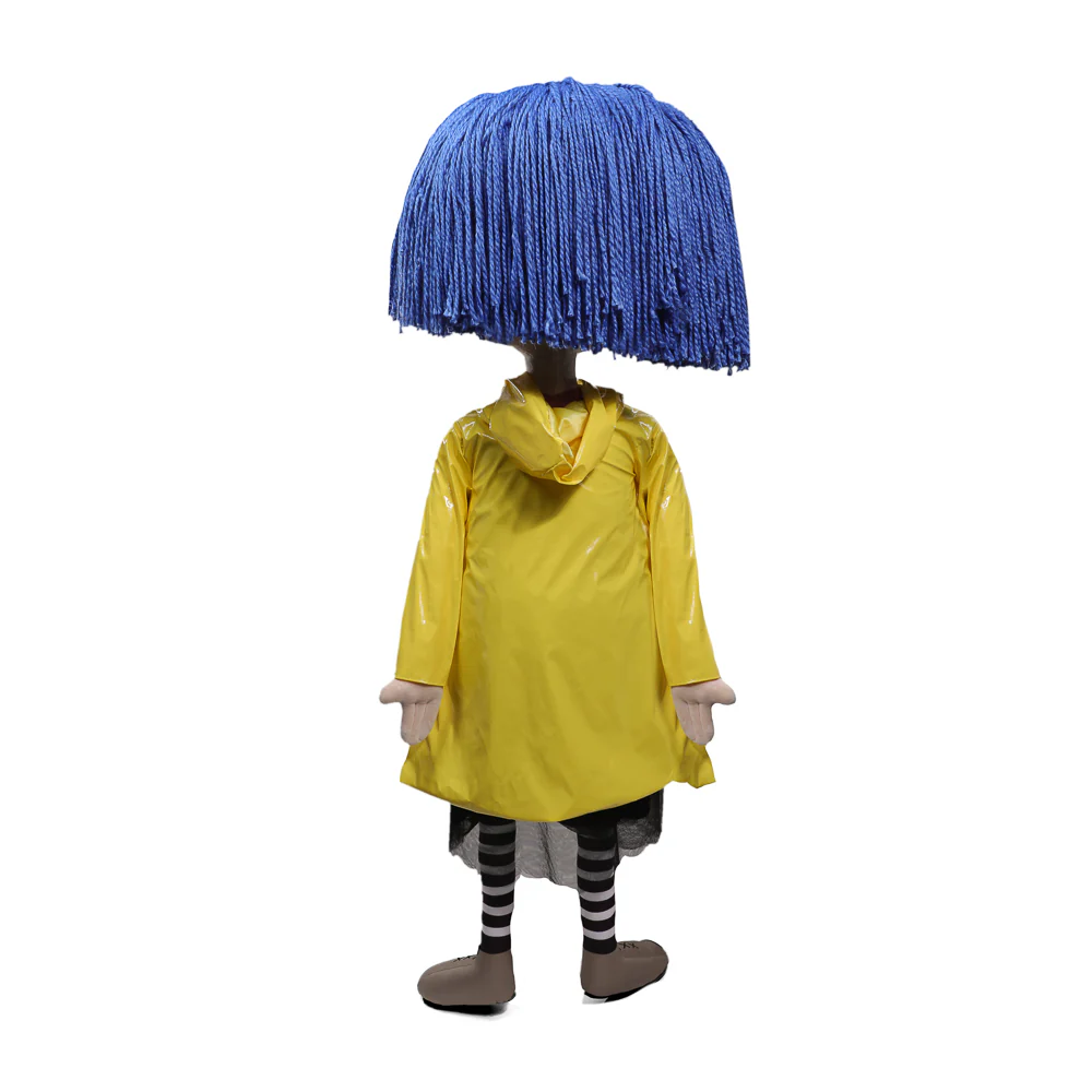 Coraline with Button Eyes 5-foot Life-Size Plush Doll - Image 12