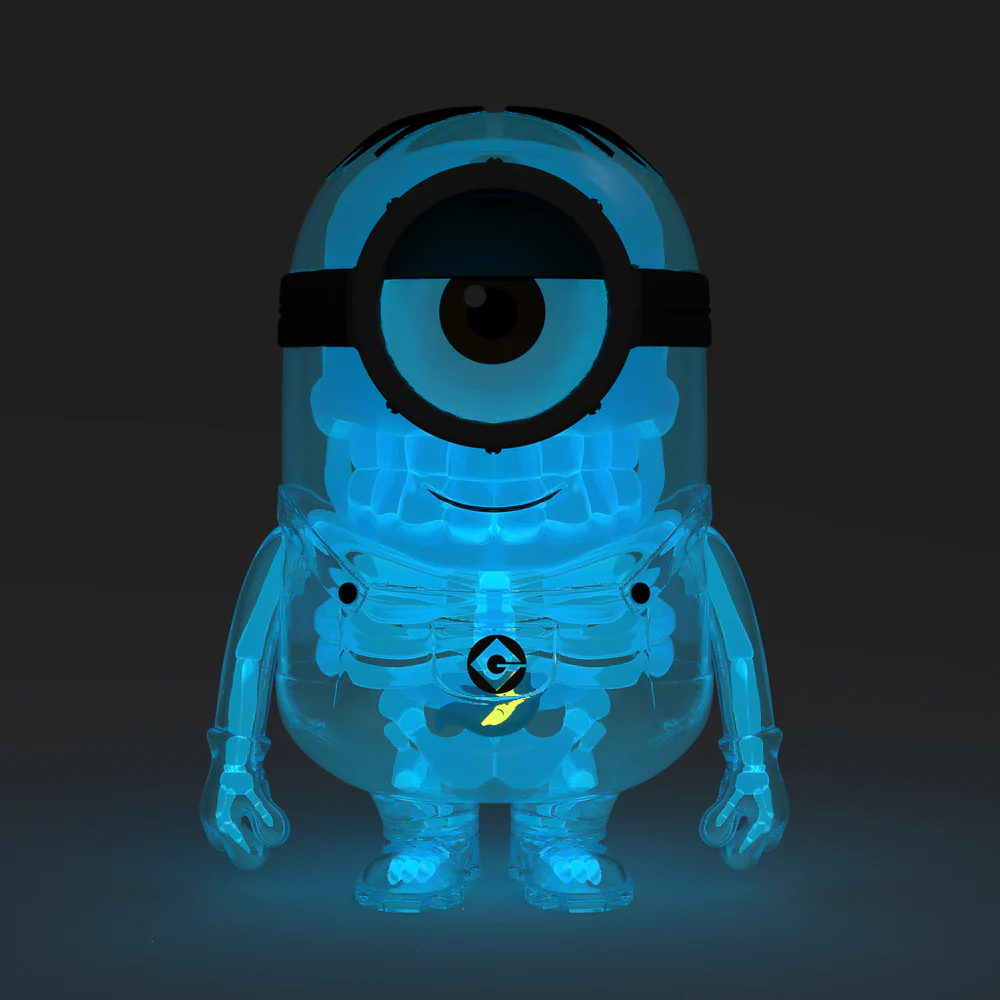 Despicable Me 4 - Minion Anatomy 8" Art Figure - GID X-ray AVL Edition (Limited Edition of 300) - Image 2