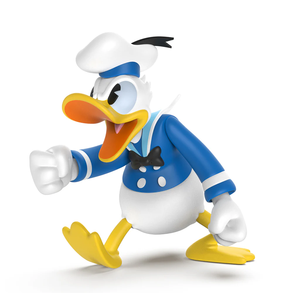 Disney Donald Duck 90th Year Celebration Resin Art Figure - Image 2
