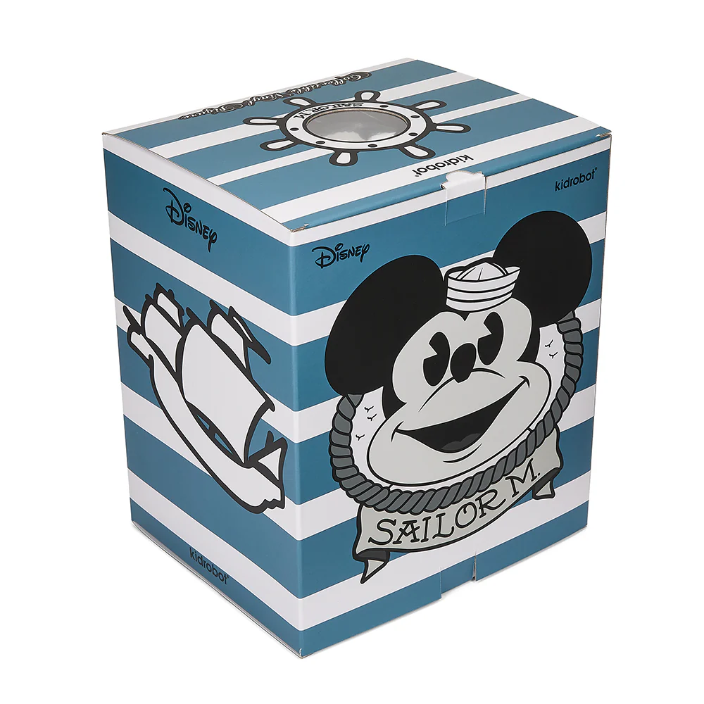 Disney Mickey Mouse "Sailor M." 8-inch Collectible Vinyl Figure by Pasa - Image 14