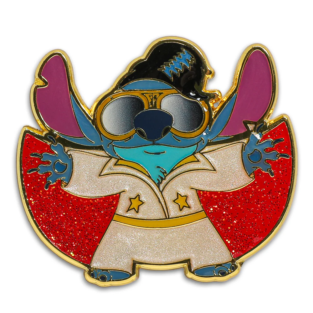 D23: Disney Stitch - Elvis Deluxe Pins & Lanyard Set - Image 4