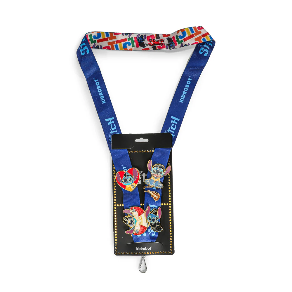 D23: Disney Stitch - Elvis Deluxe Pins & Lanyard Set - Image 7