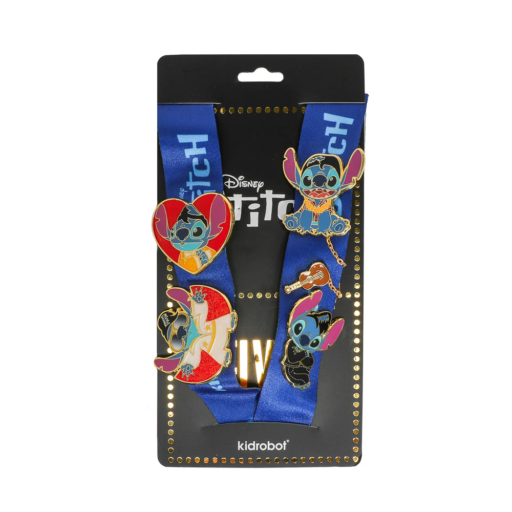 D23: Disney Stitch - Elvis Deluxe Pins & Lanyard Set - Image 9