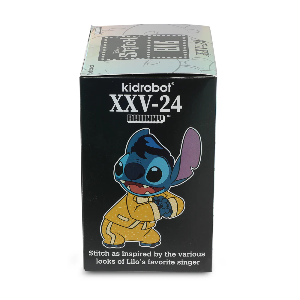 Disney Stitch - Gold Suit Elvis Bhunny 4” Flocked Vinyl Figure - Image 9