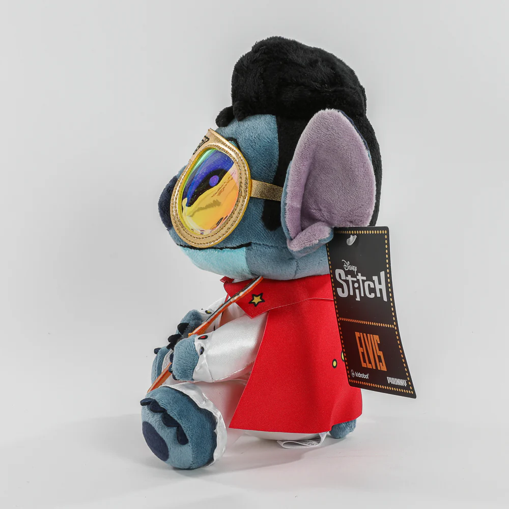 Disney Stitch - White Jumpsuit Elvis Phunny Plush - Image 12