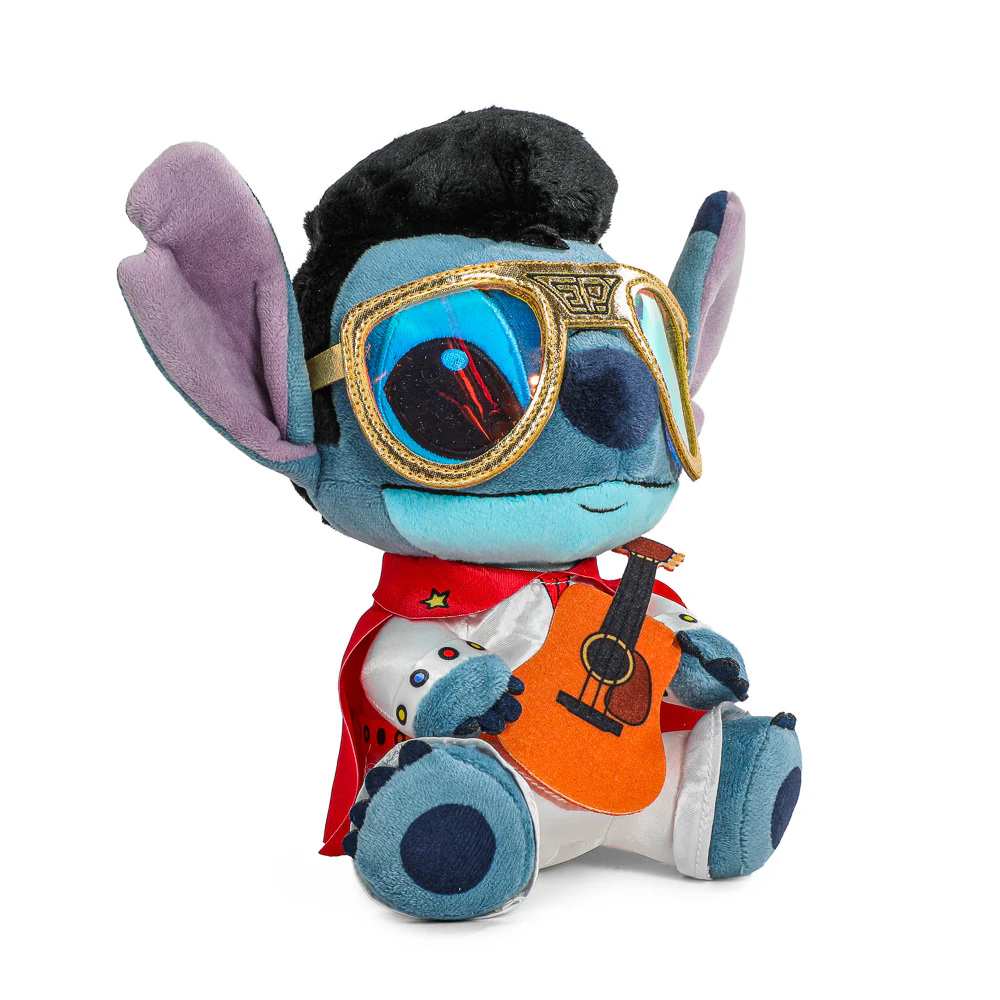 Disney Stitch - White Jumpsuit Elvis Phunny Plush - Image 2