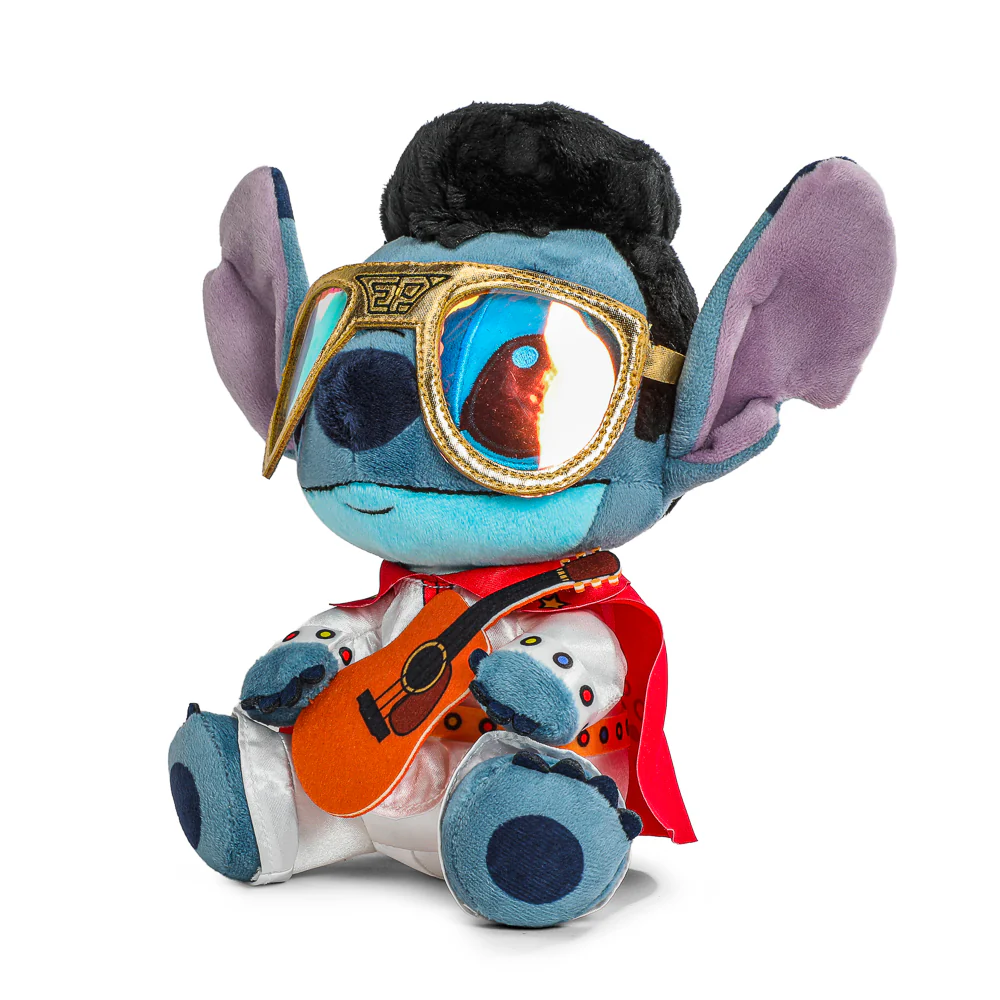 Disney Stitch - White Jumpsuit Elvis Phunny Plush - Image 6