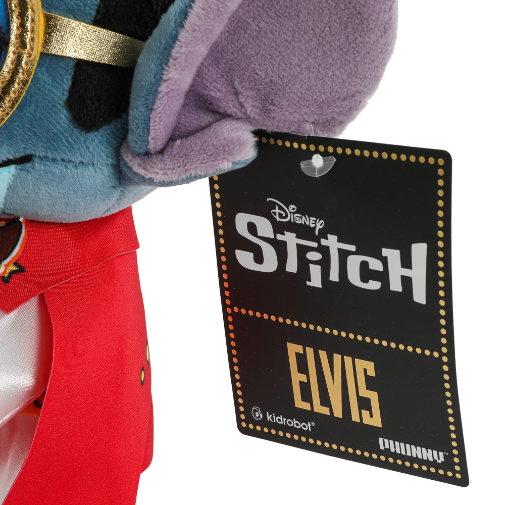 Disney Stitch - White Jumpsuit Elvis Phunny Plush - Image 7
