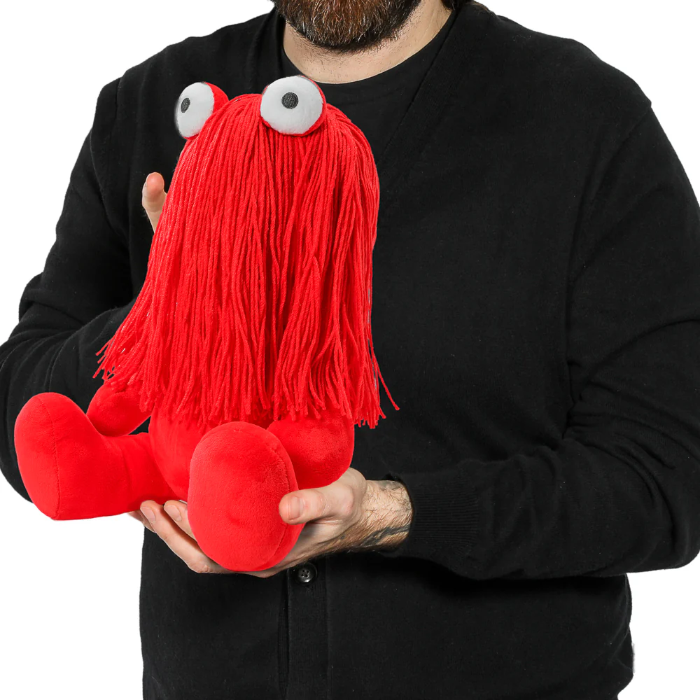 Don't Hug Me I'm Scared Red Guy HugMe Plush with Shake Action - Image 10