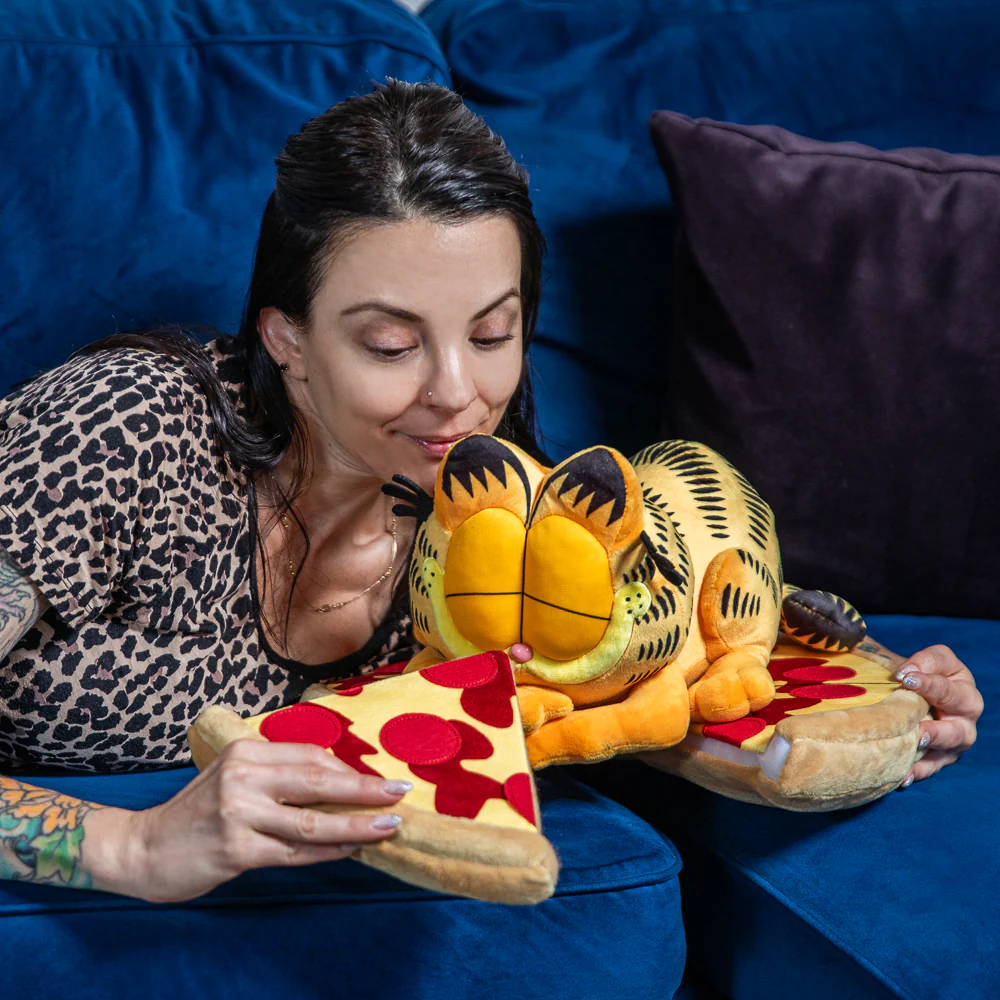 Garfield Pizza Nap Time 16” Plush Set - Image 6