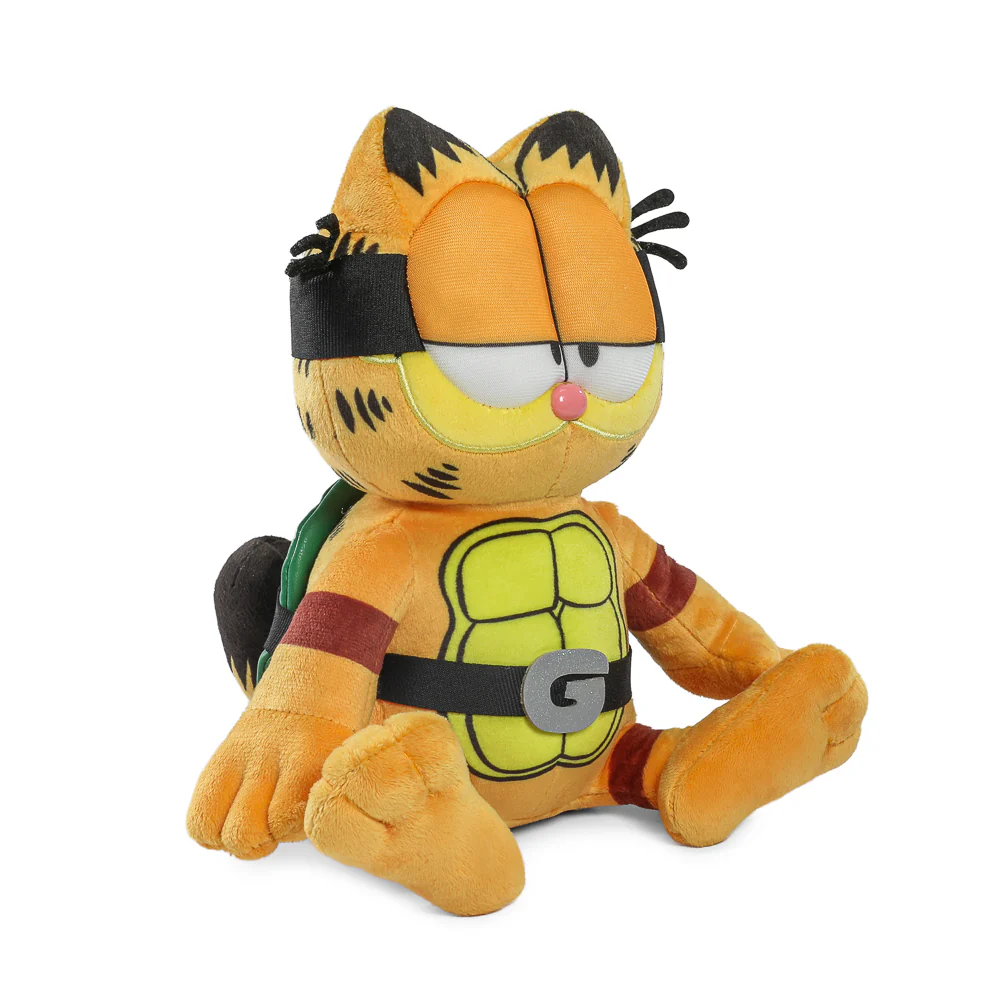 Garfield x Teenage Mutant Ninja Turtles - Garfello Phunny Plush - Image 2