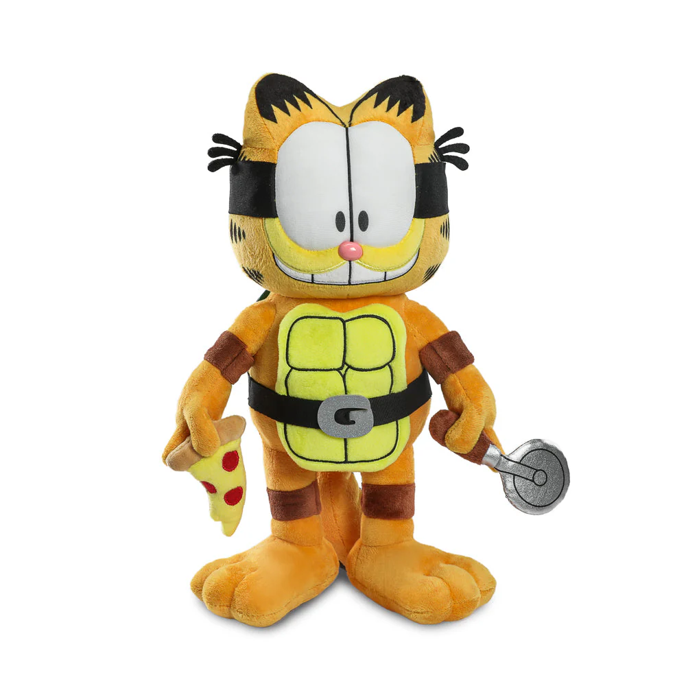 Garfield x Teenage Mutant Ninja Turtles - Garfello Plush - Image 2