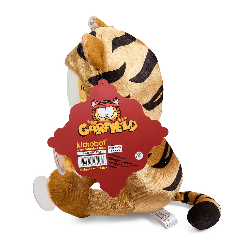 Garfield Year of the Tiger 8" Plush Window Clinger - Gold Edition - Image 13