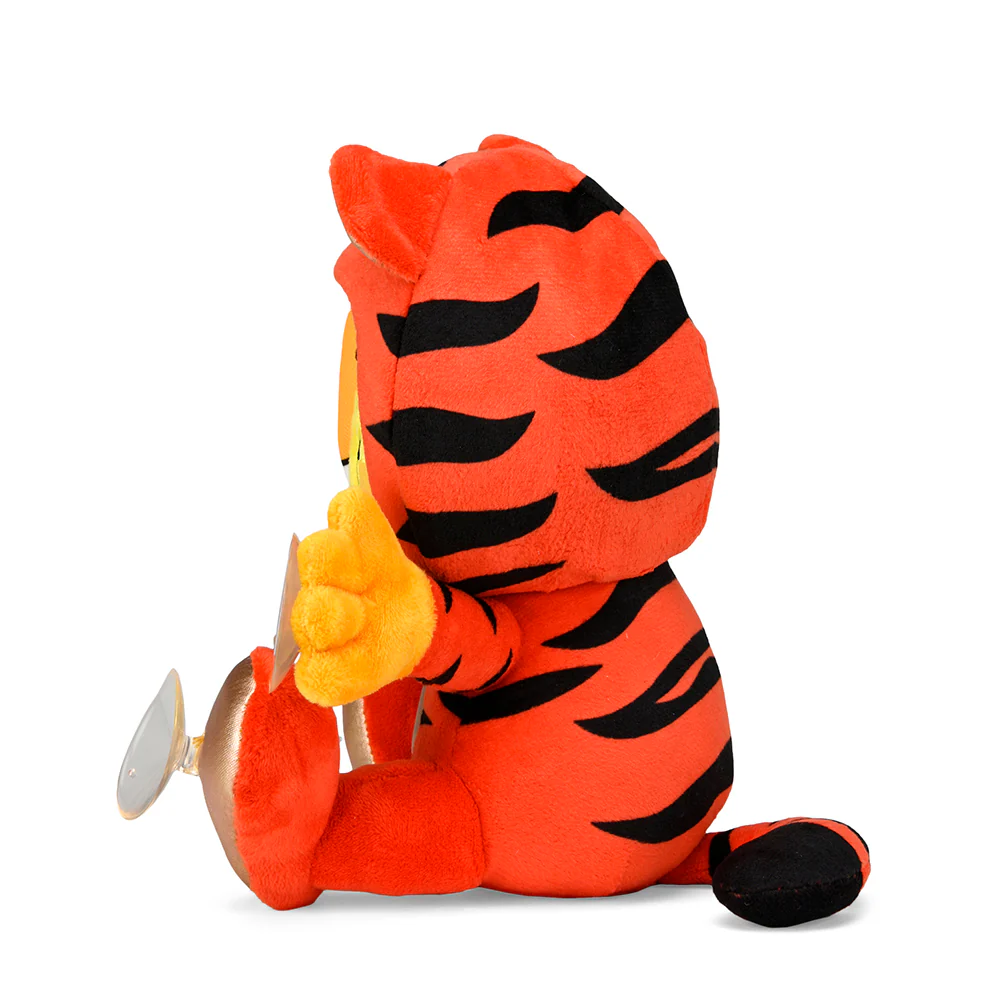 Garfield Year of the Tiger 8" Plush Window Clinger - Red Edition - Image 6