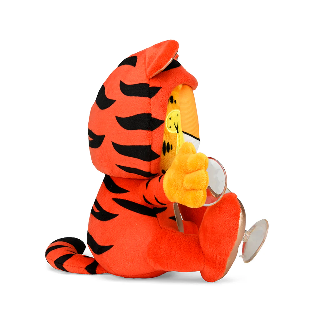 Garfield Year of the Tiger 8" Plush Window Clinger - Red Edition - Image 8