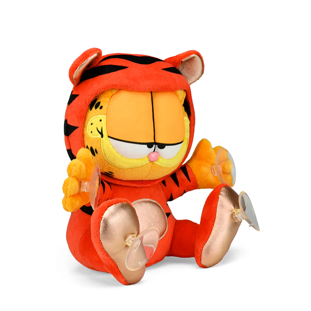 Garfield Year of the Tiger 8" Plush Window Clinger - Red Edition - Image 9