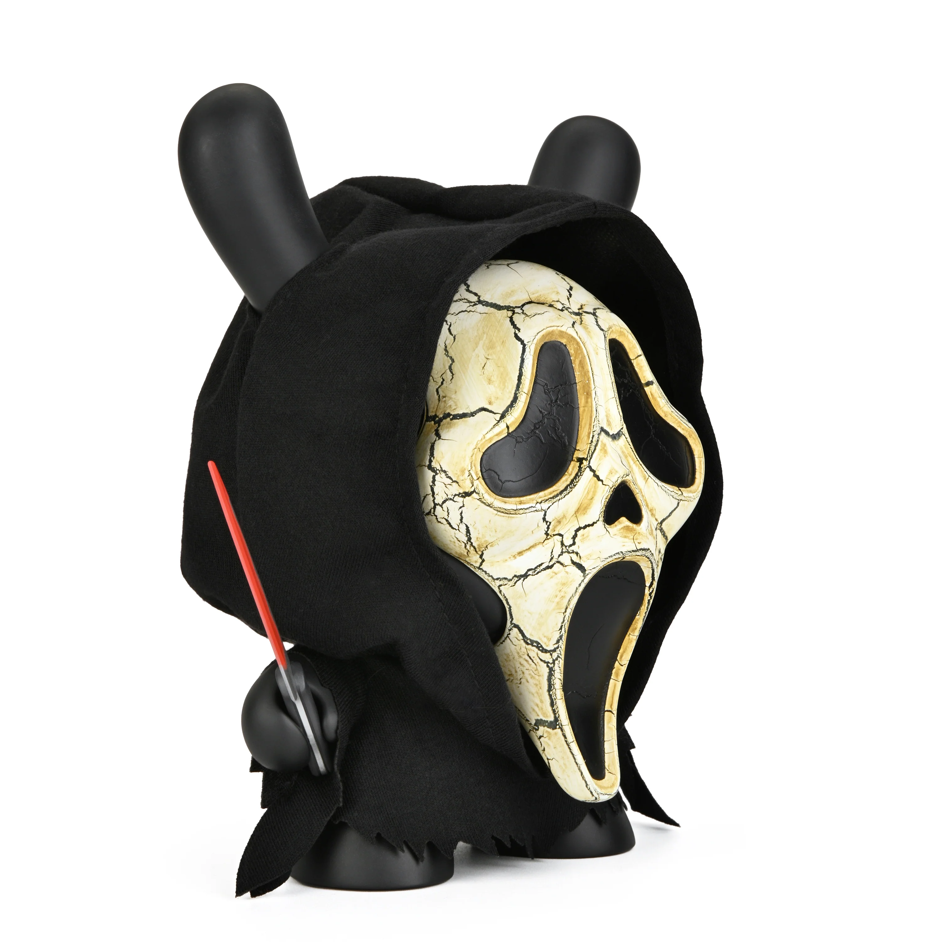 Ghost Face 8" Dunny Vinyl Art Figure - Aged Mask Edition - Kidrobot.com Exclusive (Limited Edition to 150) - Image 6