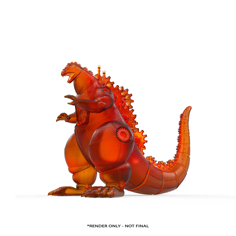 Godzilla x Doktor A - Godzilla Vinyl Art Figure - Burning Edition (PRE-ORDER) - Image 4