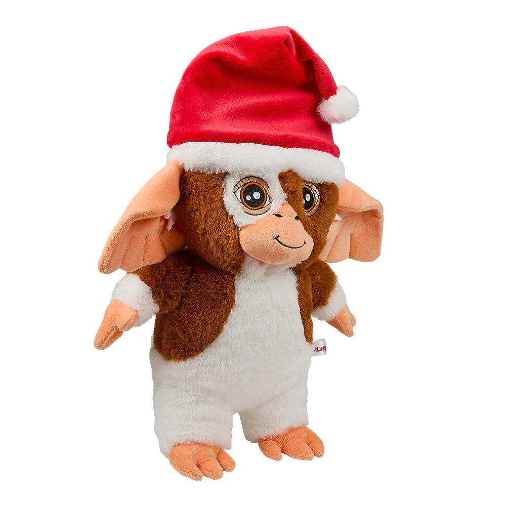 Gremlins Holiday Gizmo with Santa Hat 13” Plush - Image 6