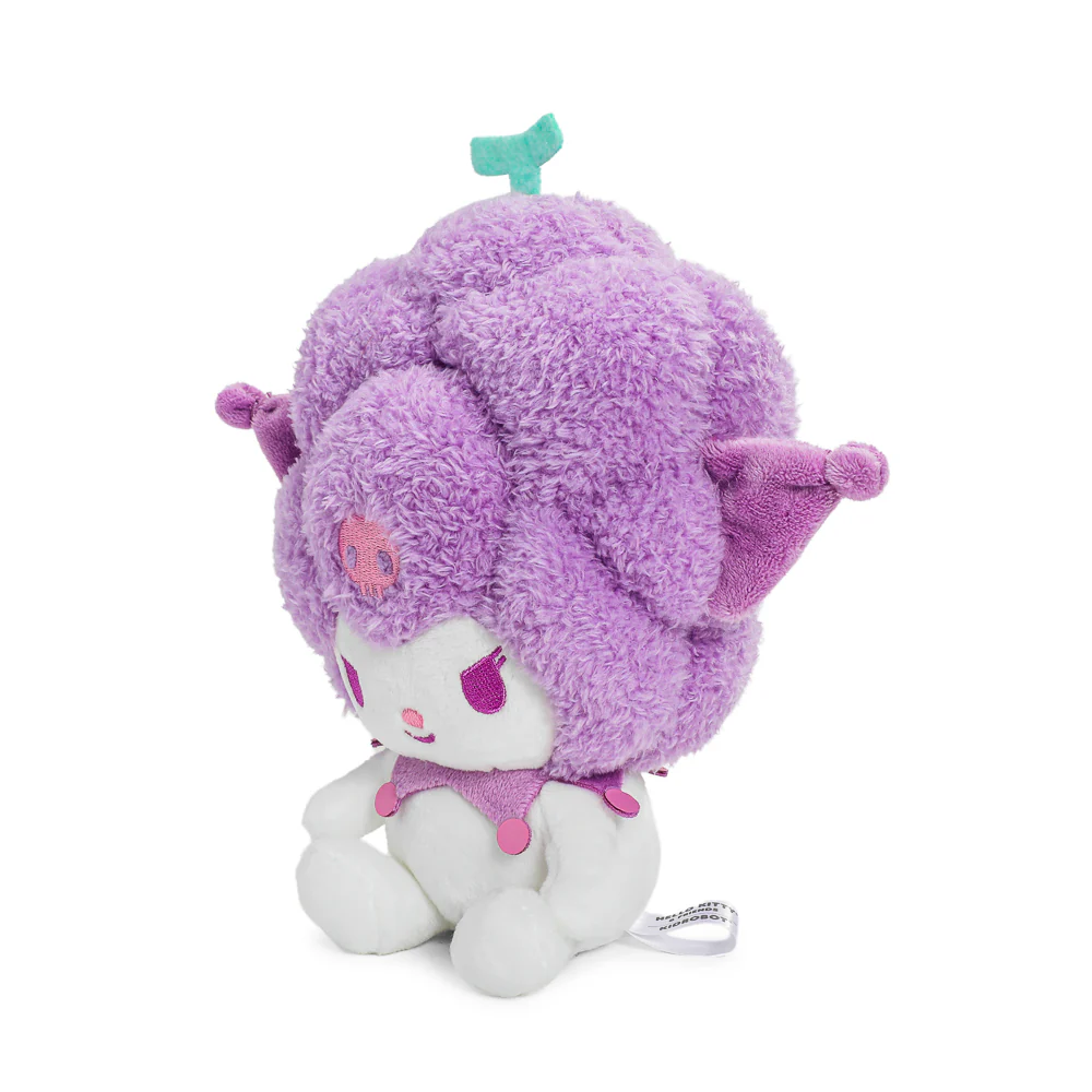 Hello Kitty® and Friends Grape Kuromi™ Phunny Plush - Image 6