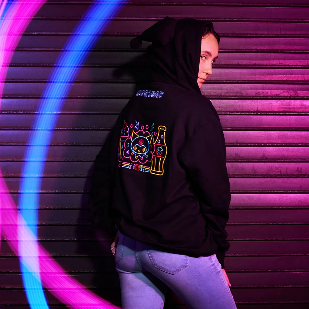 NYCC 2022: Hello Kitty® and Friends Kuromi™ Arcade Hoodie by Kidrobot (Limited Edition of 300) - Image 3