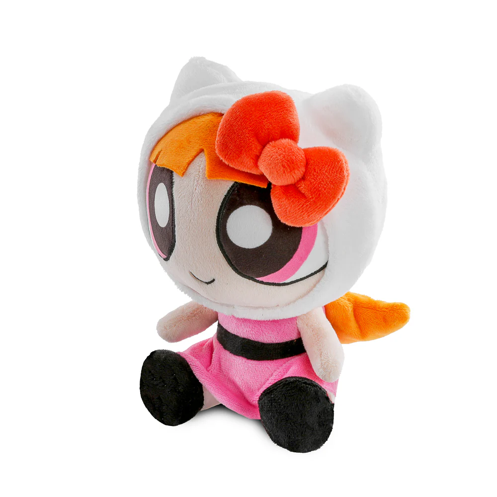 Hello Kitty® and Friends x The Powerpuff Girls - Blossom as Hello Kitty®, Bubbles as Cinnamoroll™, and Buttercup as Kuromi™ Phunny Plush Bundle 3-Pack (PRE-ORDER) - Image 8