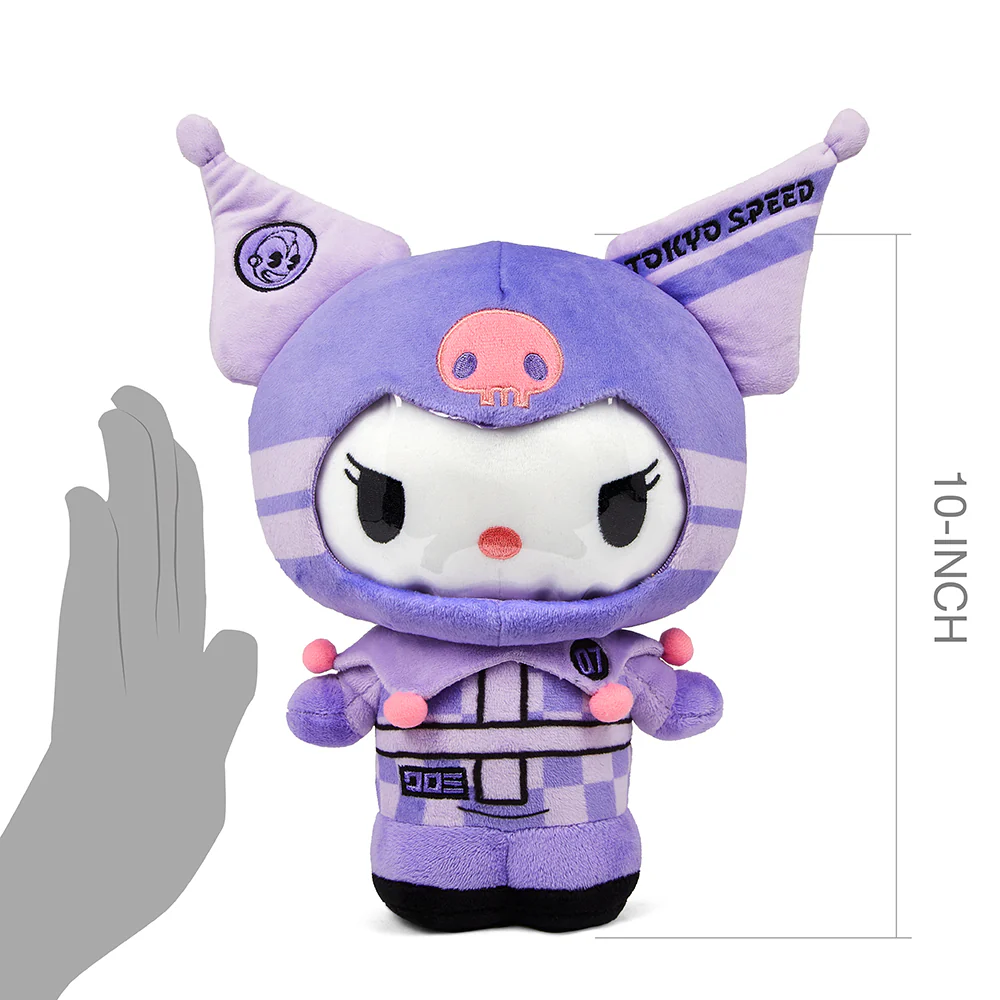 Hello Kitty® and Friends Tokyo Speed Racer 13" Plush 4-Pack Bundle - Badtz-maru®, Hello Kitty, Kuromi & My Melody® - Image 58