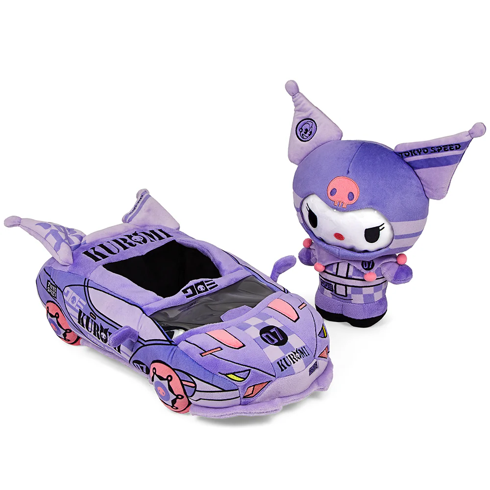 Hello Kitty® and Friends Tokyo Speed Racer 13" Plush 4-Pack Bundle - Badtz-maru®, Hello Kitty, Kuromi & My Melody® - Image 67