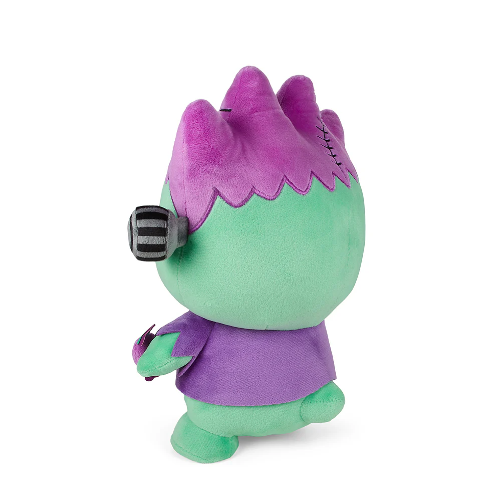 Hello Kitty® and Friends Badtz-Maru Frankenstein 13" Plush by Kidrobot - Image 4