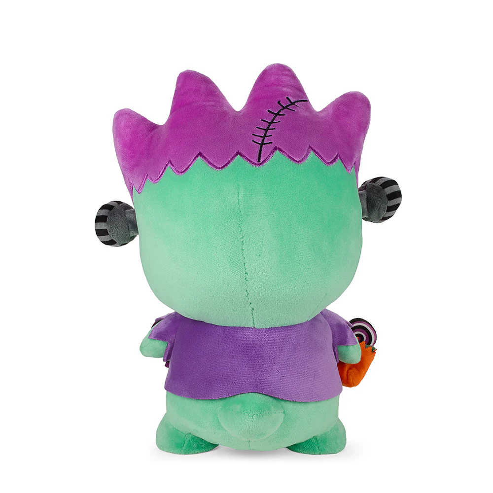 Hello Kitty® and Friends Badtz-Maru Frankenstein 13" Plush by Kidrobot - Image 5
